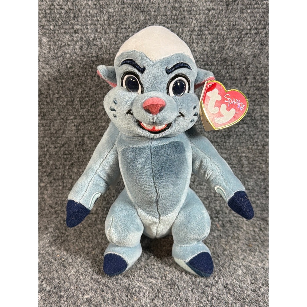 Ty Beanie Babies Disney The Lion Guard Bunga Honey Badger Plush 8 inch Blue Toy
